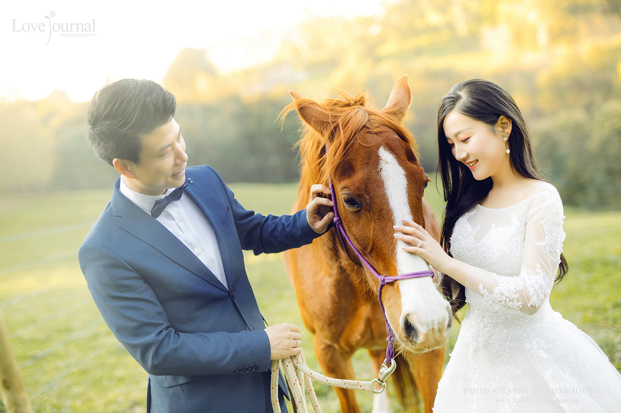 墨尔本私人庄园婚纱摄影