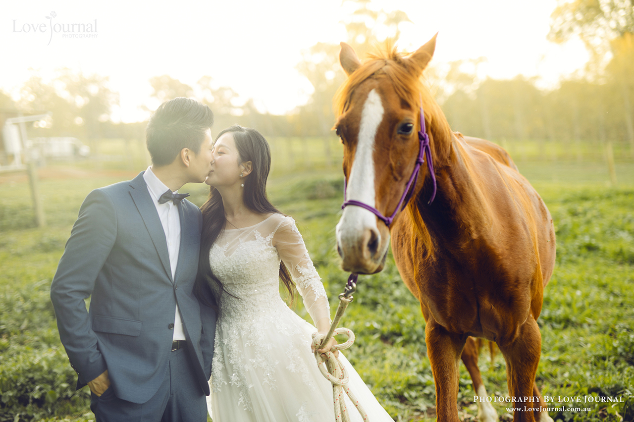 墨尔本私人庄园婚纱摄影