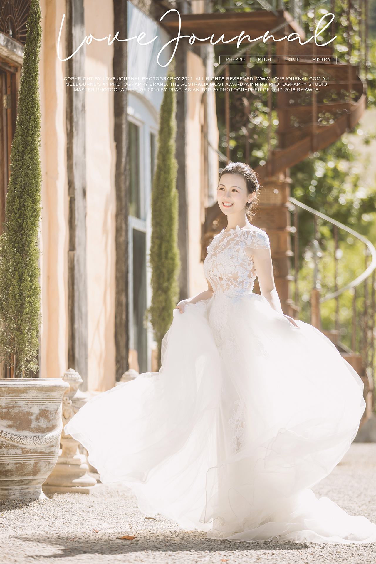 墨尔本私人庄园婚纱摄影