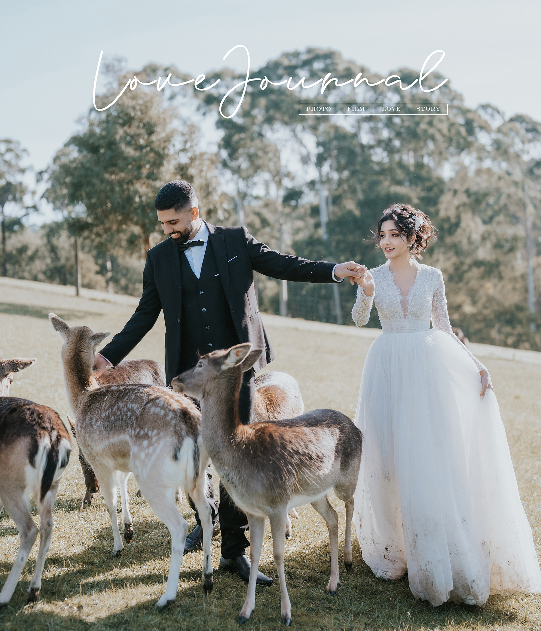 Gum-gully-farm-Deer-farm-pre-wedding-photography