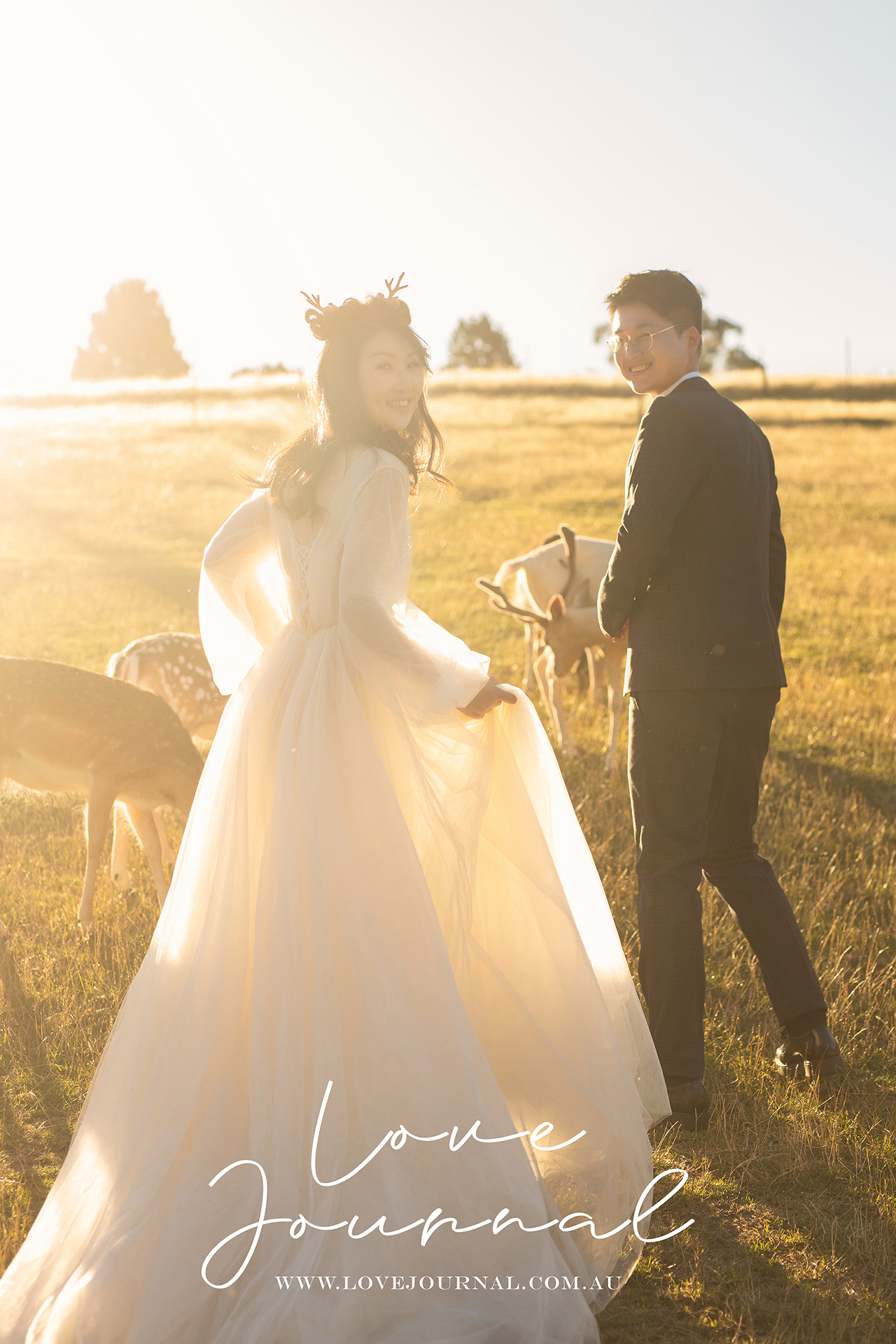 Gum-gully-farm-Deer-farm-pre-wedding-photography