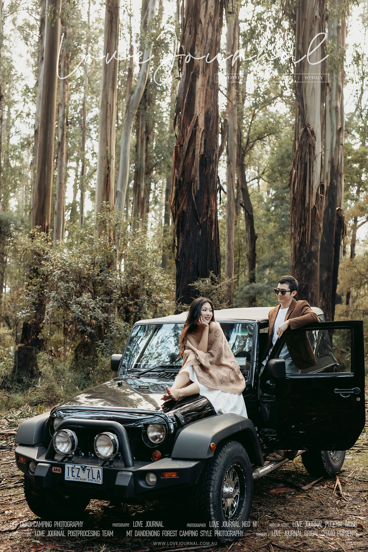 Melbourne Dandenong Ranges Pre-Wedding Photography