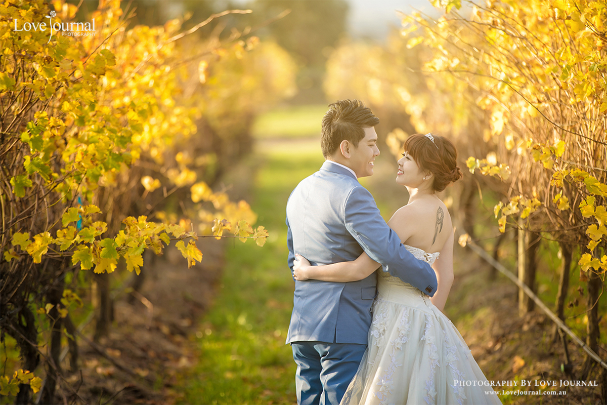 Melbourne Winery Pre-wedding Photography