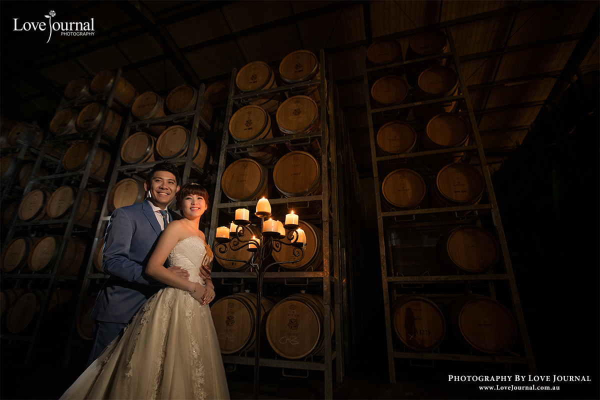Melbourne Winery Pre-wedding Photography