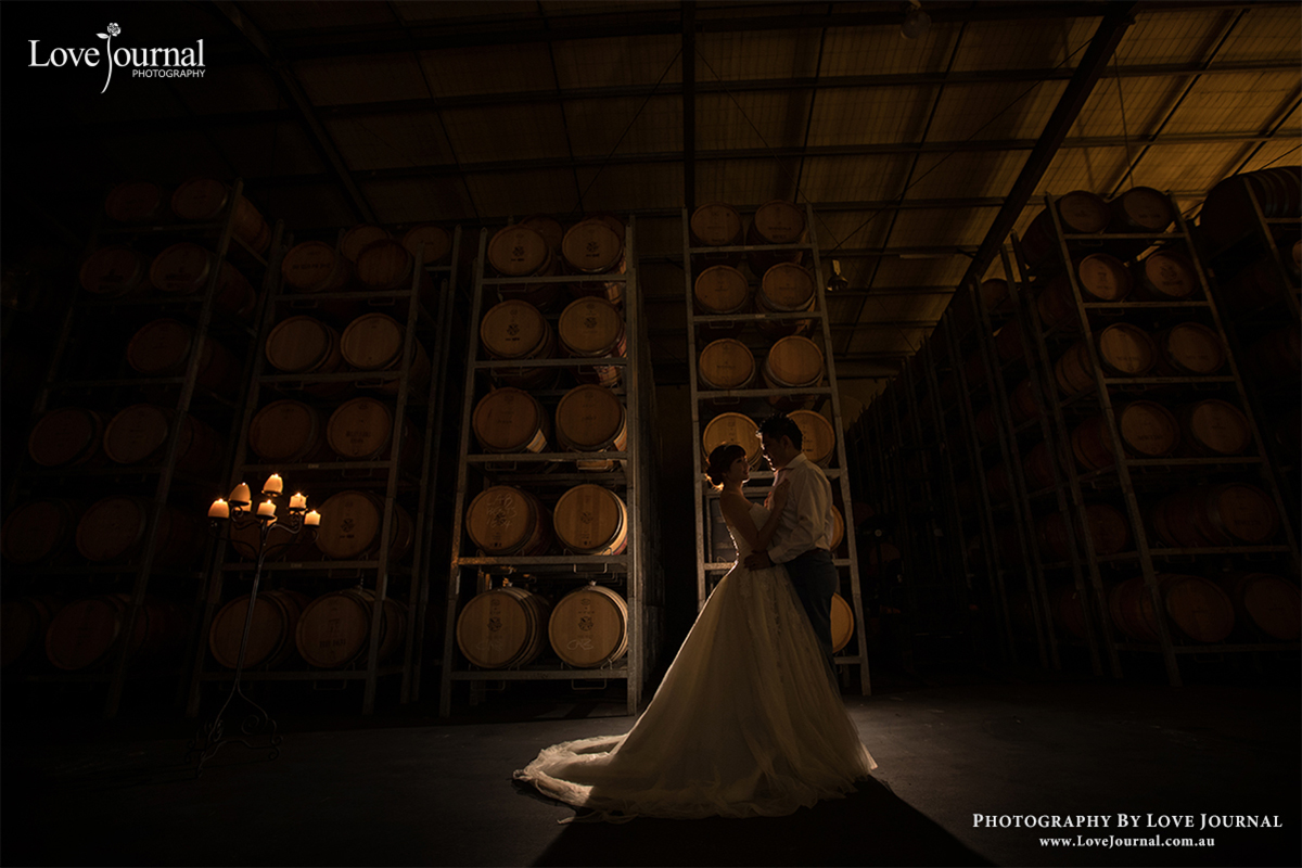 Melbourne Winery Pre-wedding Photography