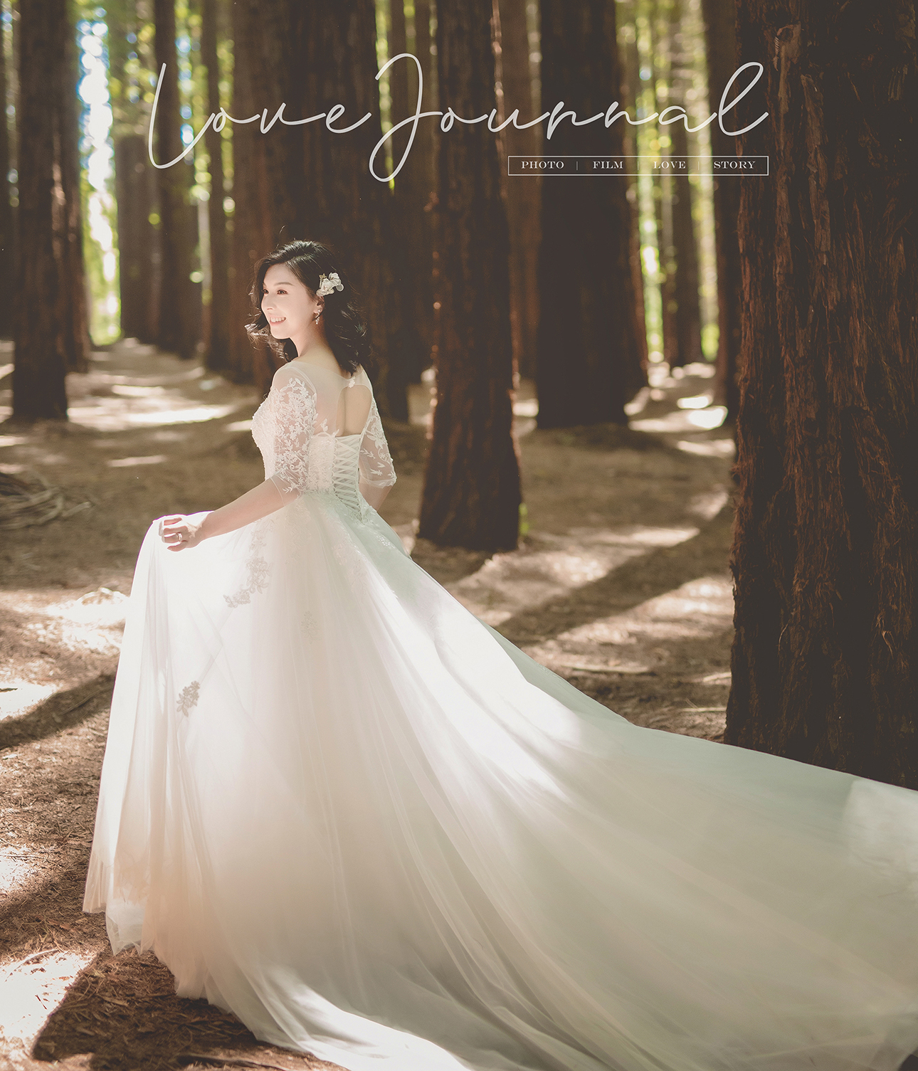 Wisteria Pre-wedding紫藤花婚纱摄影