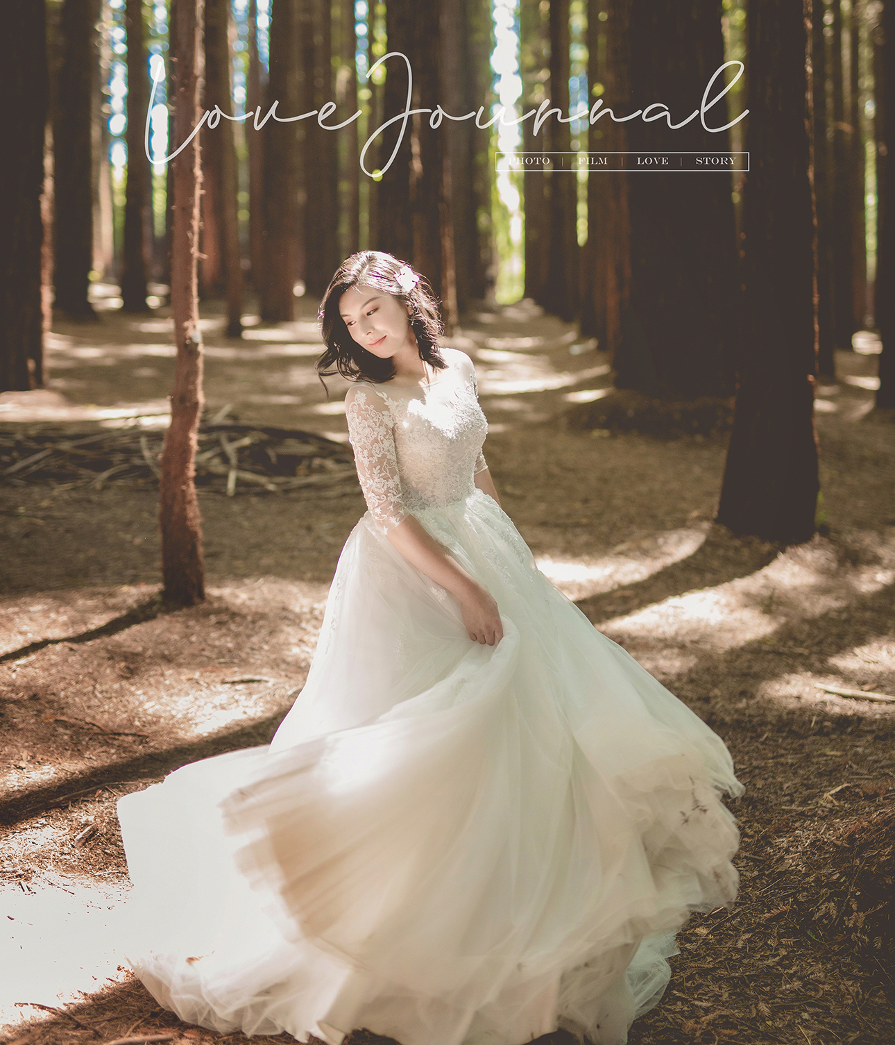 Wisteria Pre-wedding紫藤花婚纱摄影