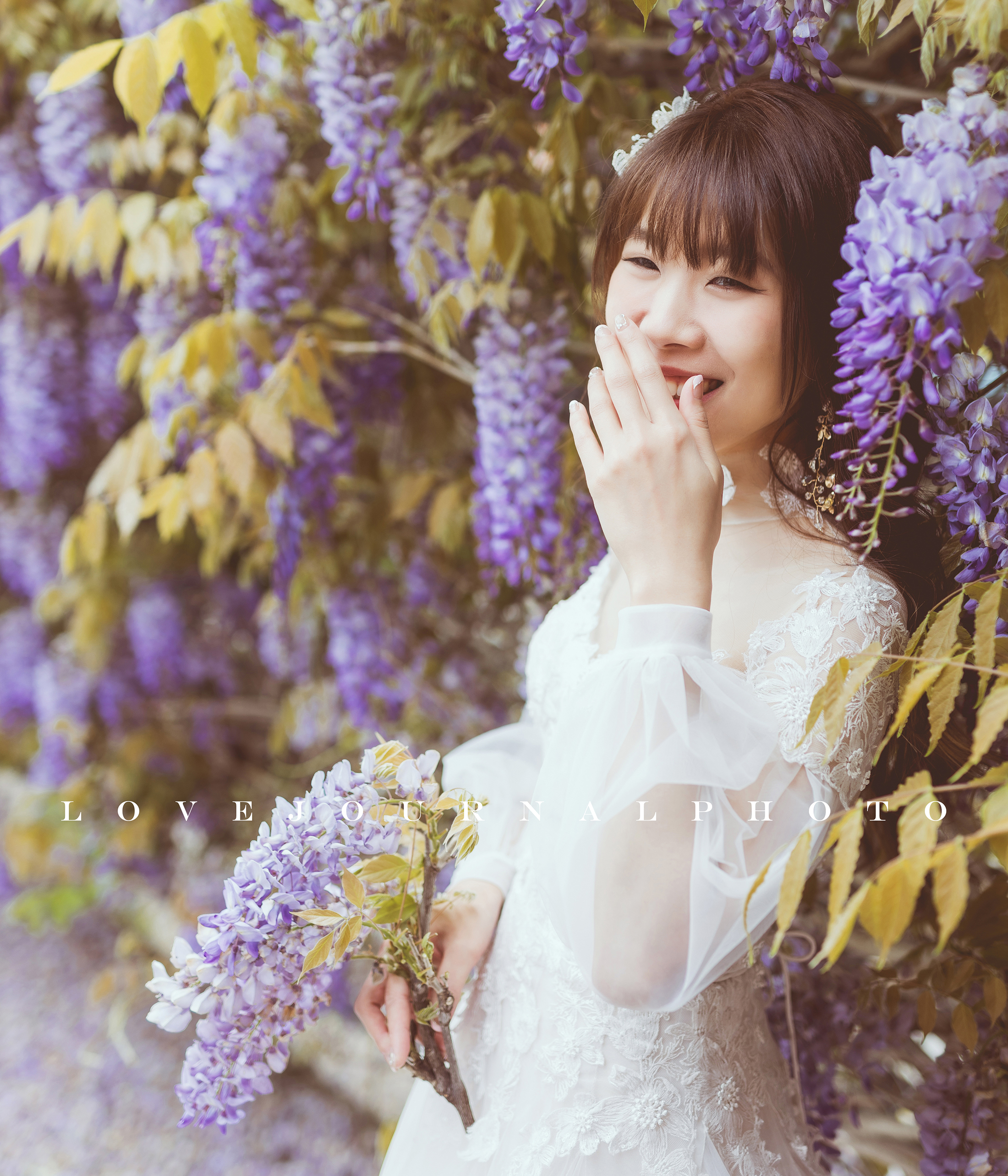 Wisteria Pre-wedding Photography