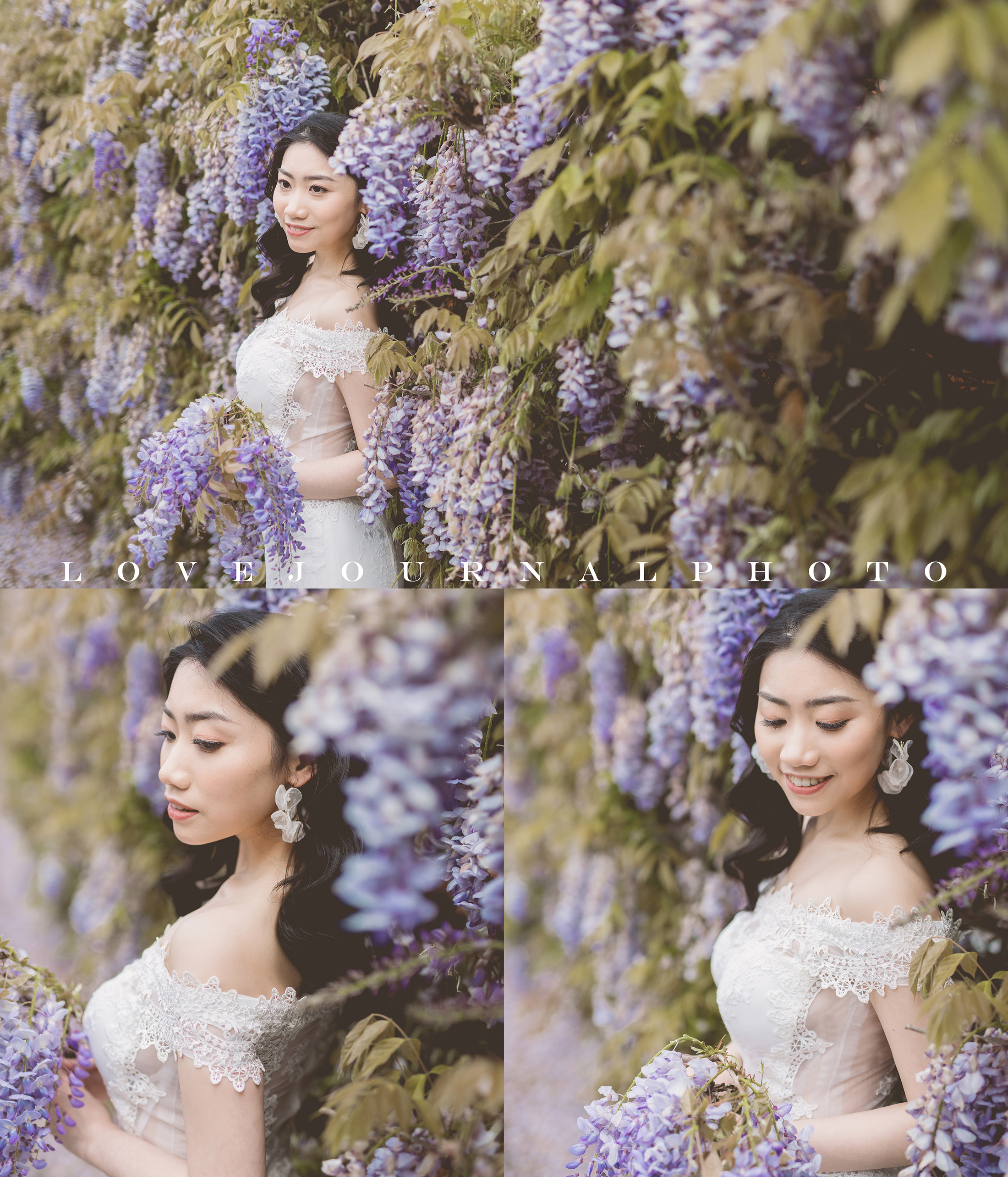 Wisteria Pre-wedding Photography