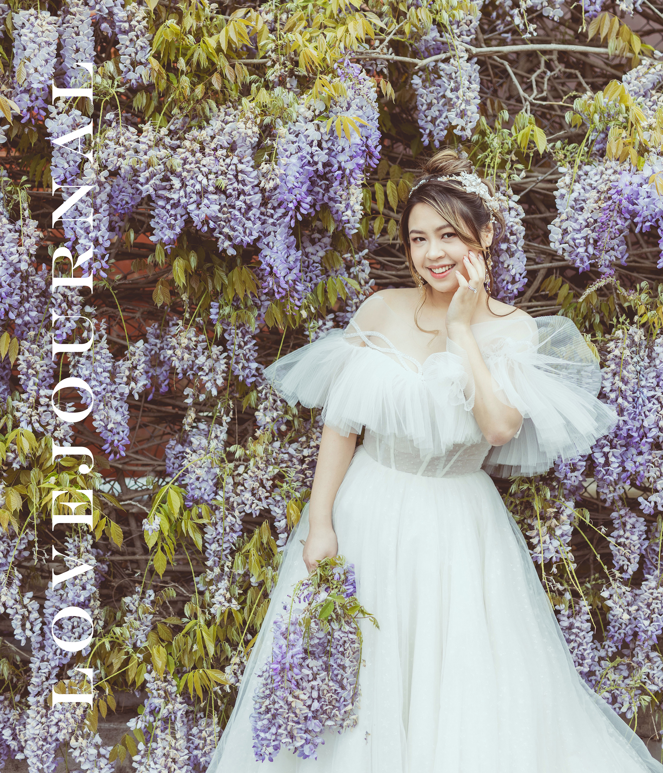 Wisteria Pre-wedding Photography