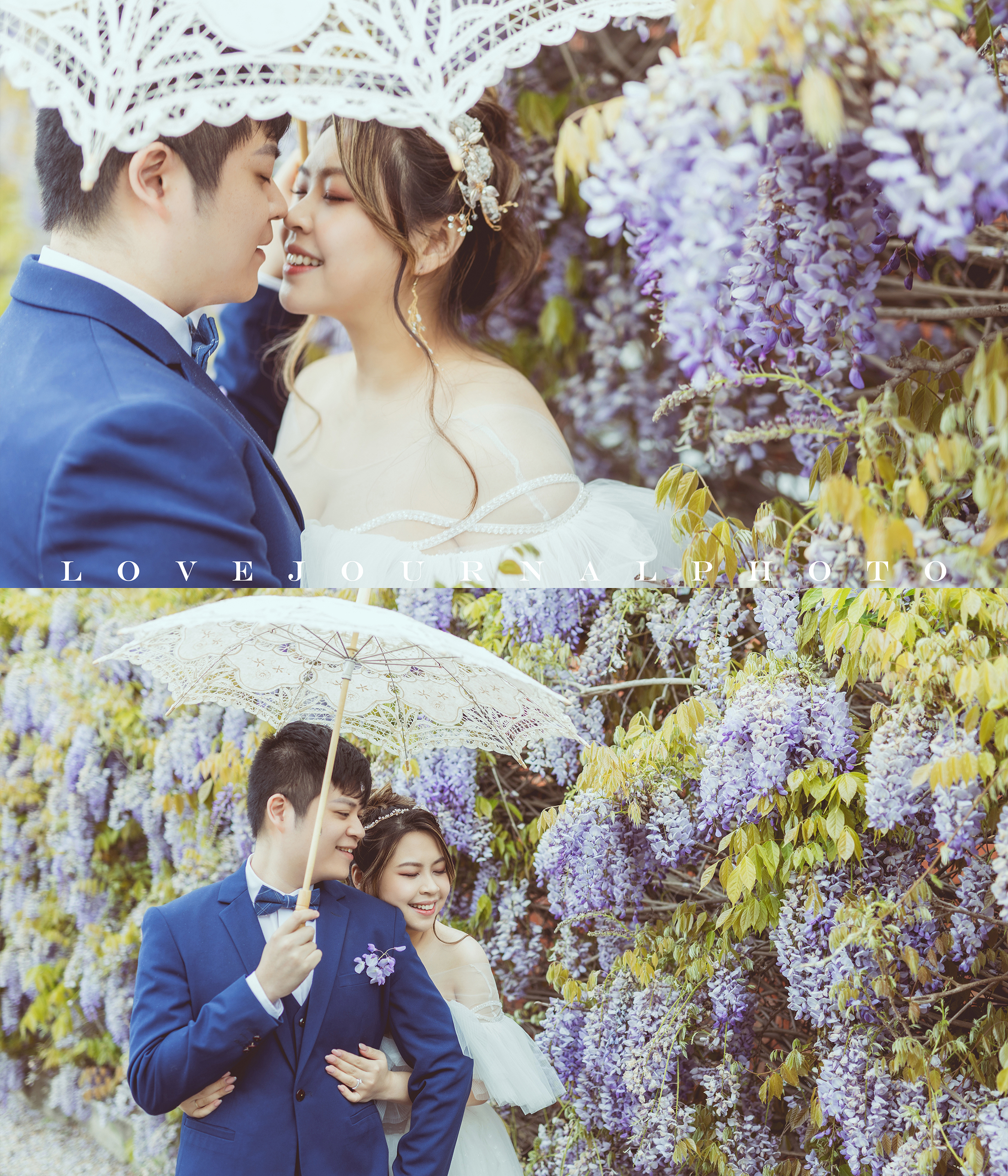 Wisteria Pre-wedding Photography