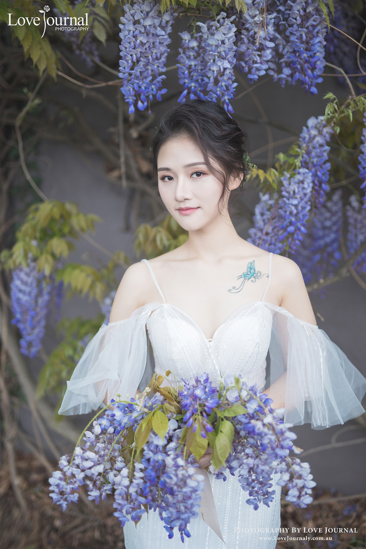 Wisteria Pre-wedding Photography