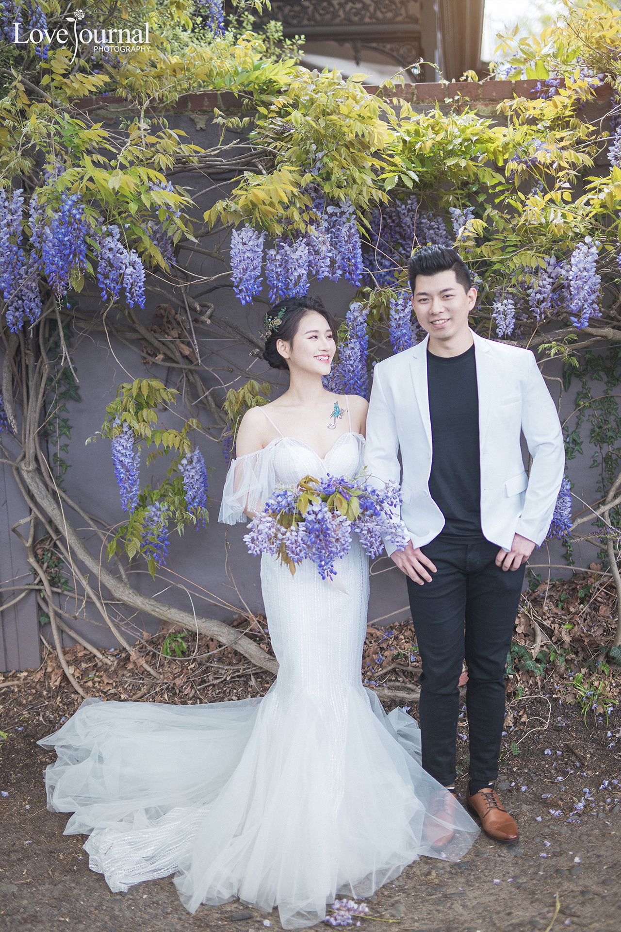 Wisteria Pre-wedding Photography